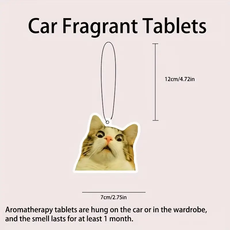 Naughty Cat Car Aromatherapy Car Fragrance Tablets Wardrobe - Temu