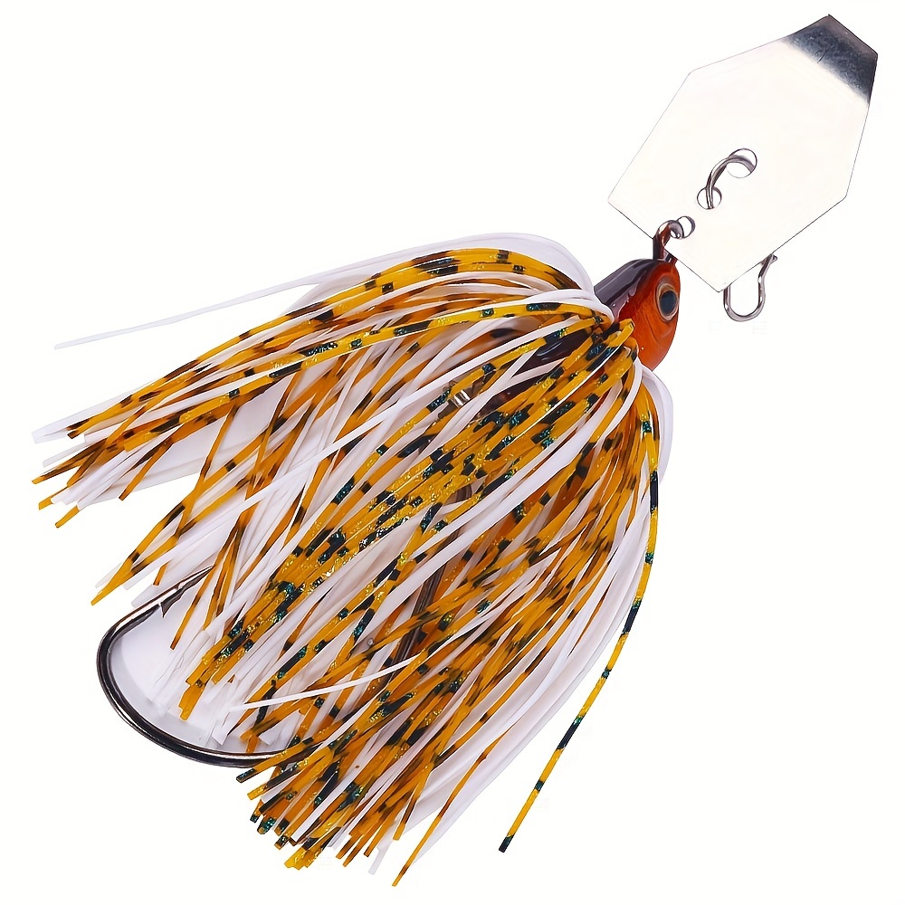 Fishing Lures: Metal Bait Rubber Skirt Wobbler Jigging Lure - Temu Canada