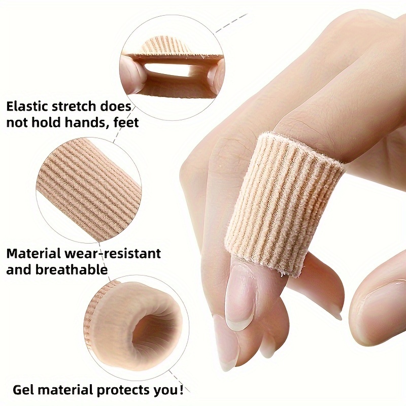 Soft Toe Separators Anti Wear Finger Sleeve Corn And Callus Remover, Foot  Care Tool - Temu