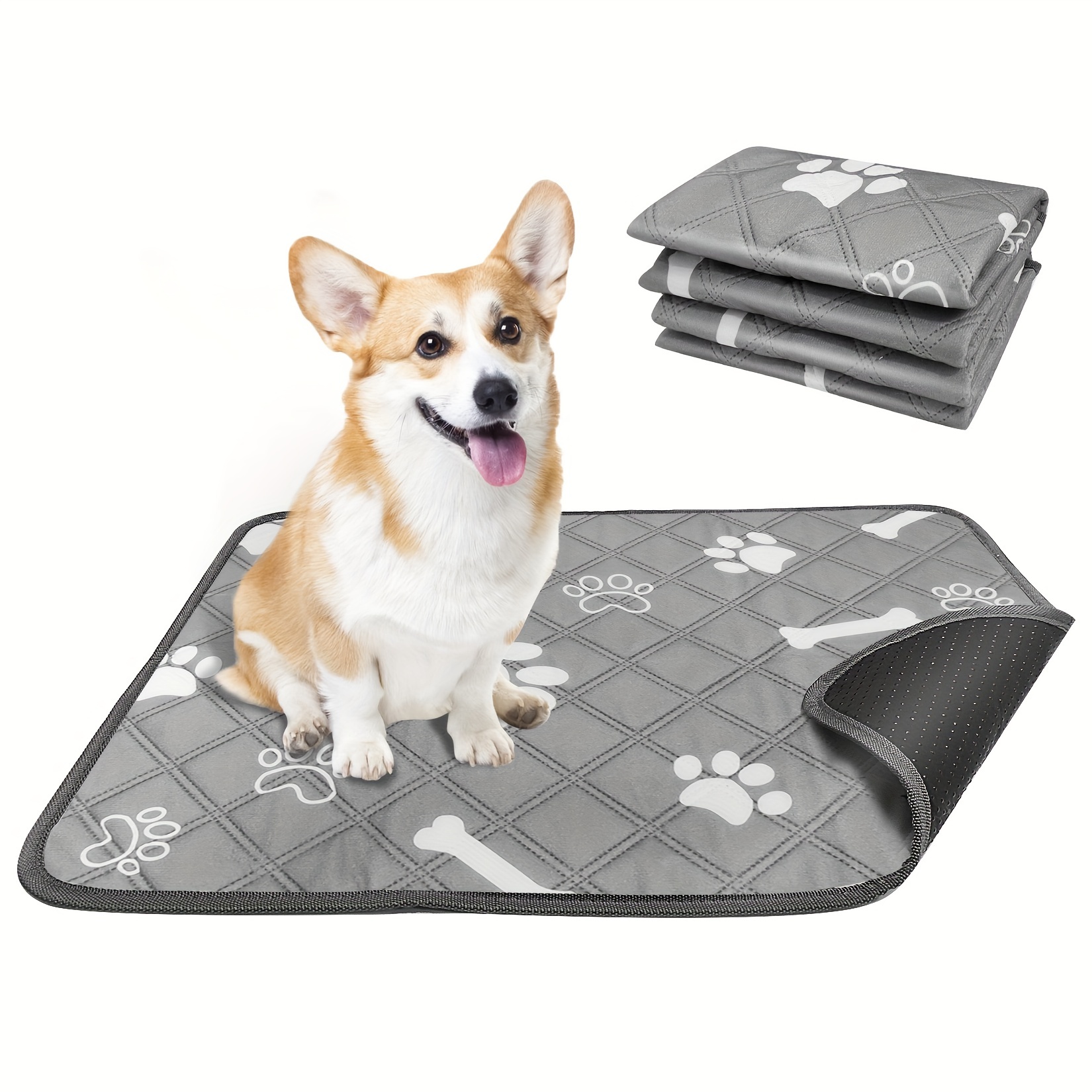 Dog Pee Pad Reusable Washable Waterproof Absorbent Pet Mat Puppy