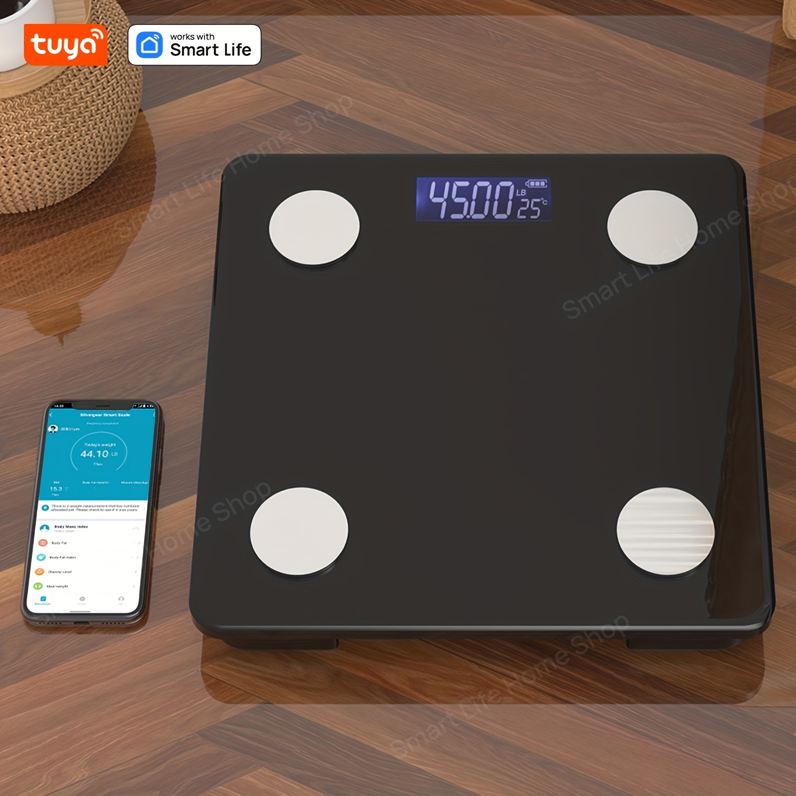 Weight Scale Intelligent Digital Led Weight Scale With Fat - Temu