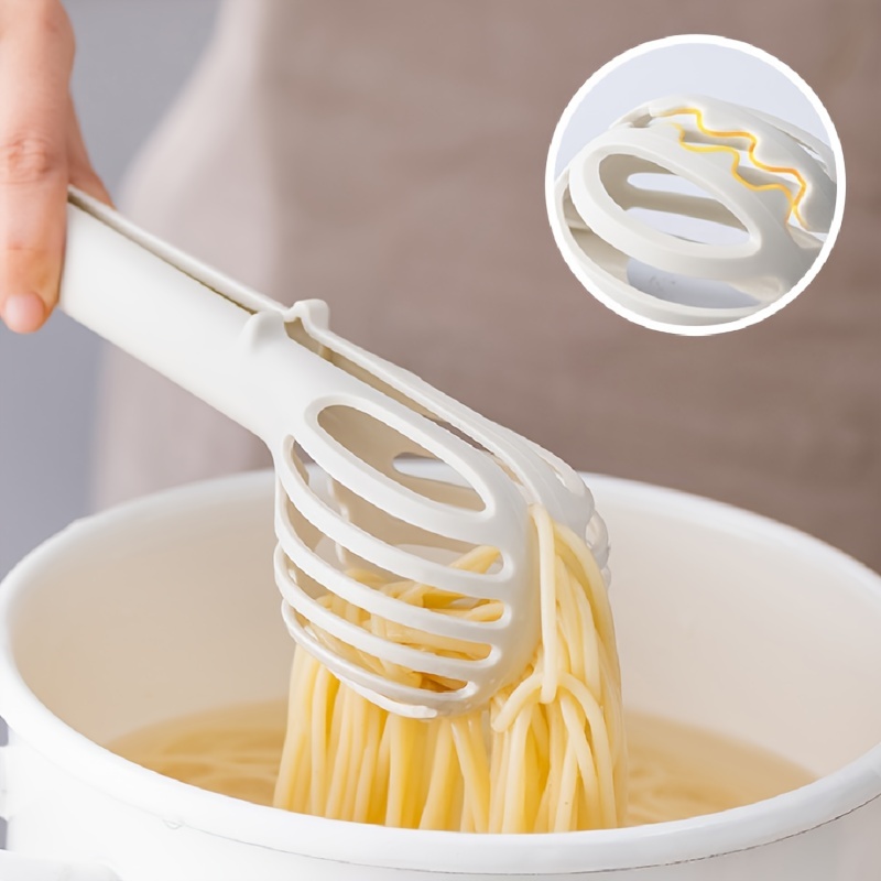 Food Tongs, Vegetables Clip Egg Beater, Noodles Tongs, Multifunctional Egg  Beater, Egg Whisk, Bread Tongs, Plastic Tong, Baking Utensils, Kitchen  Stuff, - Temu