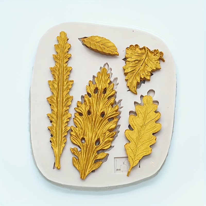 Silicone Mold Maple Leaves Silicone Cake Mold Fondant Molds - Temu