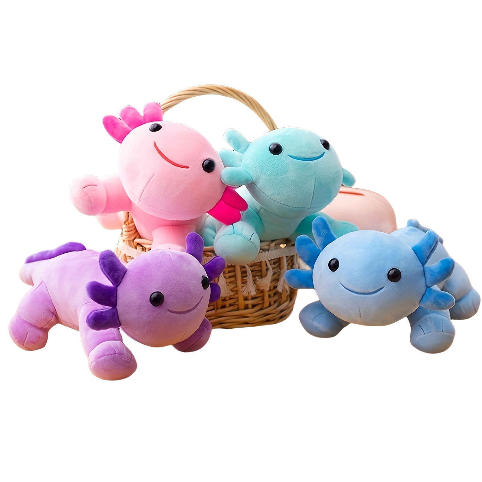 Axolotl Plush Toy Soft Stuffed Plush Animal Axolotl - Temu