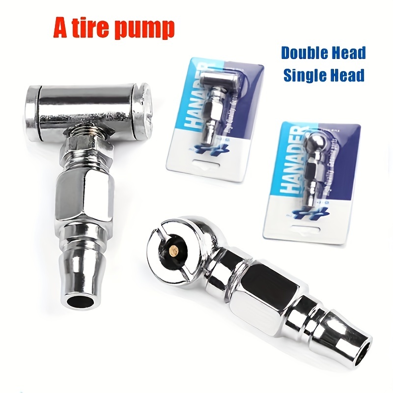 Car Tire Inflatable Nozzle Pump Motorcycle Bicycle Hand Inflator Accessories