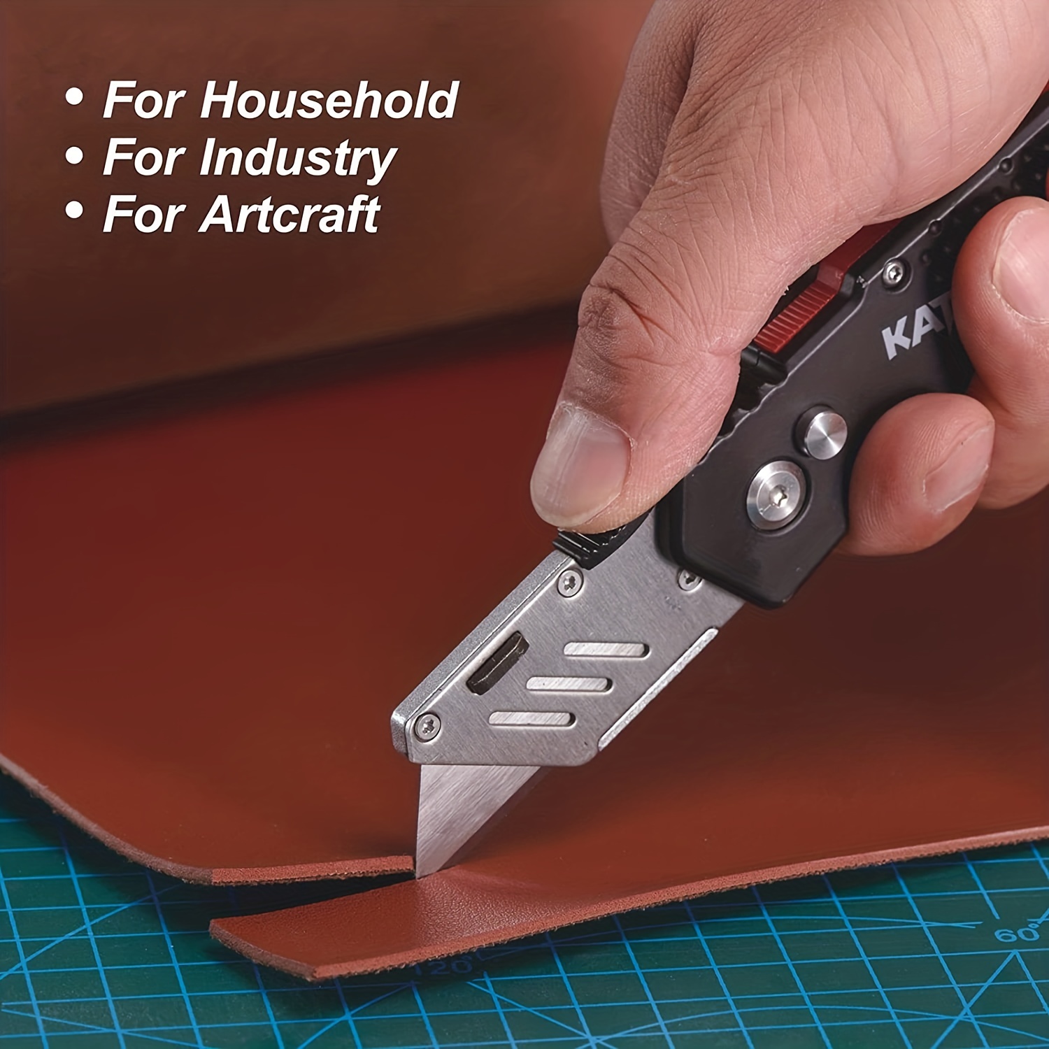 Art Knife Retractable Box Cutter For Cartons Cardboard - Temu
