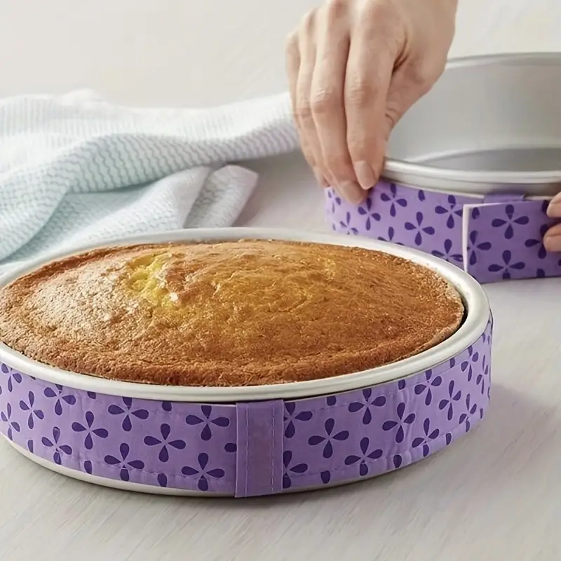 Professional Cake Pan Strips Super Absorbent Keeps Cakes - Temu