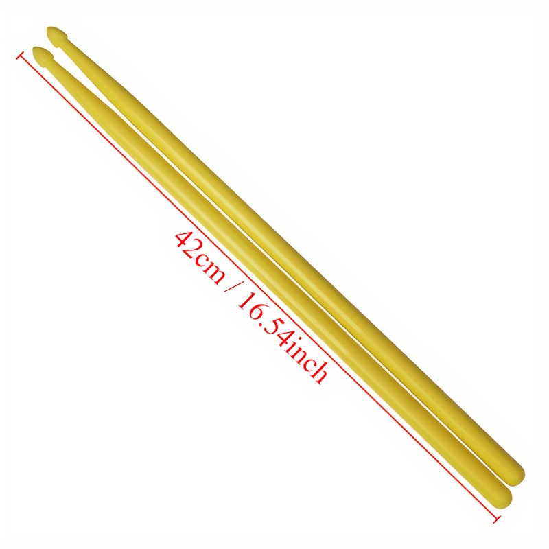 2pcs Drum Stick Nylon Drum Stick 5A Drum Hammer Jazz Drum Hammer