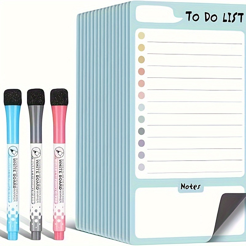Dry Erase List Whiteboard Stickers Wall Reusable Lined - Temu