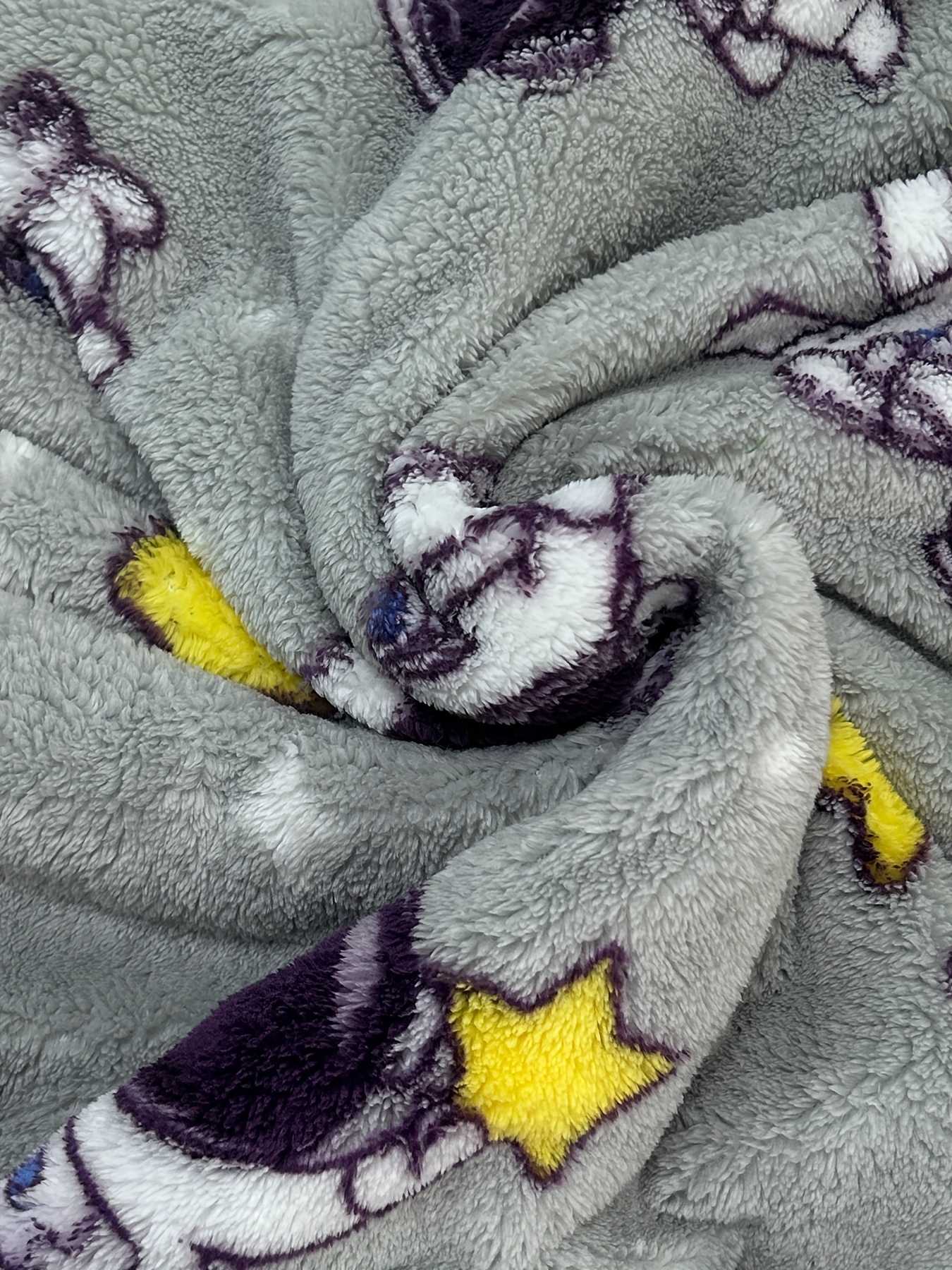 Panda Pattern Flannel Fleece Oversized Sherpa Hooded Wearable Blanket
