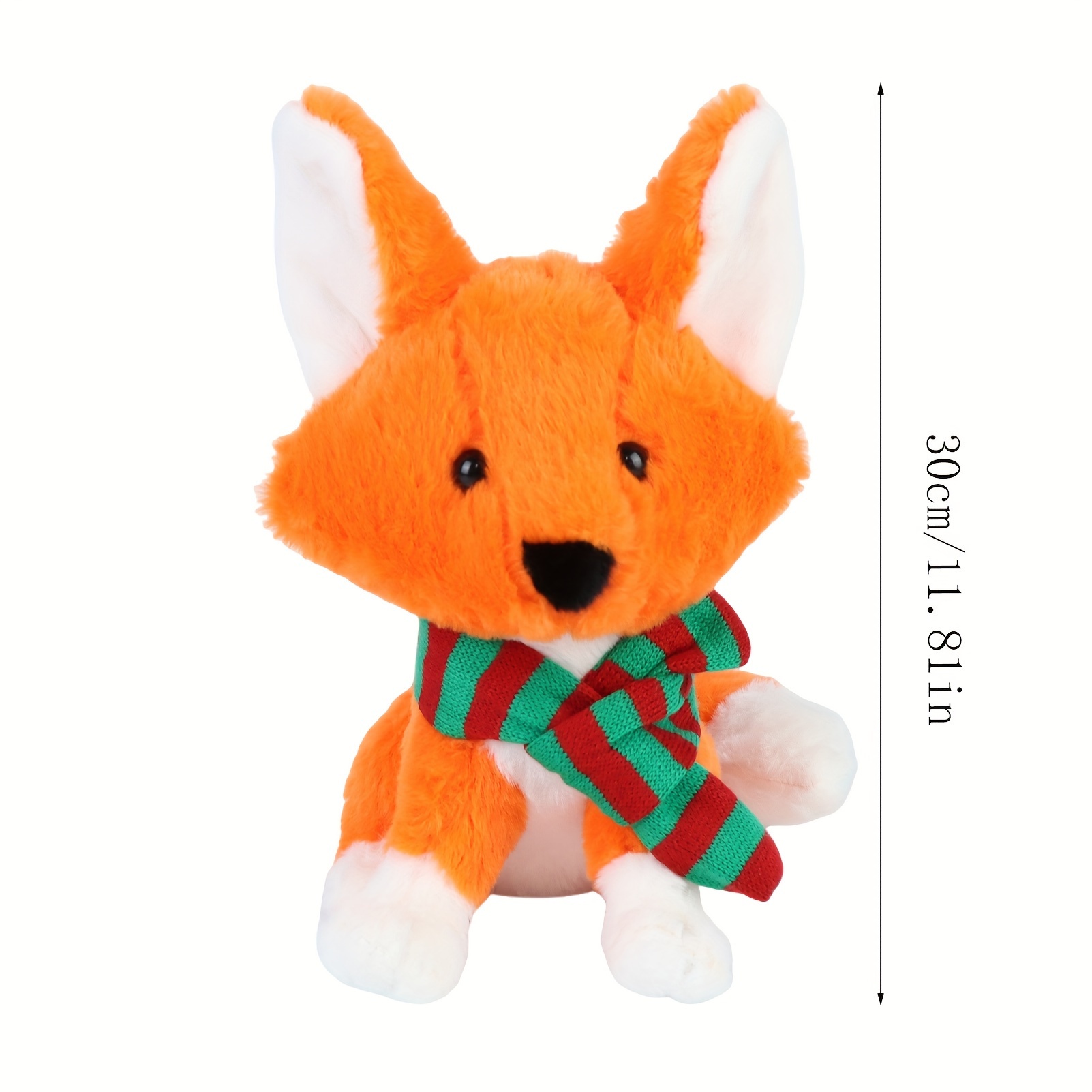 Plush Animal Stuffed Toy/ Orange Sitting Plush Fox Toys - China Stuffed  Orange Fox and Plush Orange Fox price