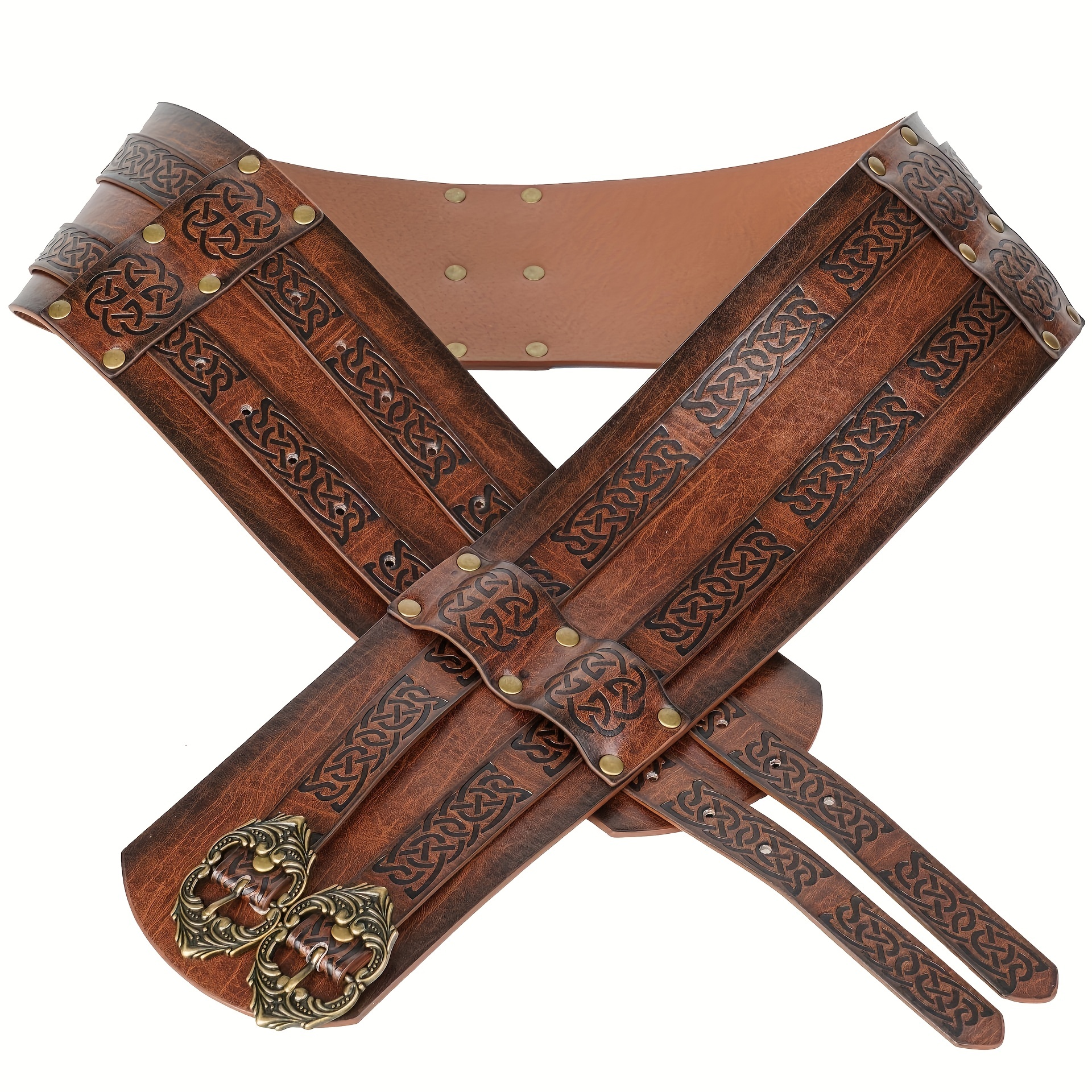 Medieval Leather Corset Belt, Handmade Medieval Leather Corset Belt for  LARP, Tooled Handmade Leather Corset Belt -  Canada
