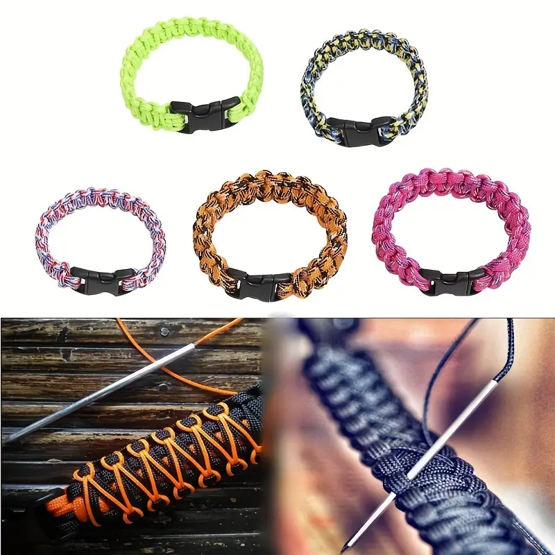 Paracord Bracelets DIY Tool Kit, Adjustable * Paracord Accessories Knitting  Tool Set