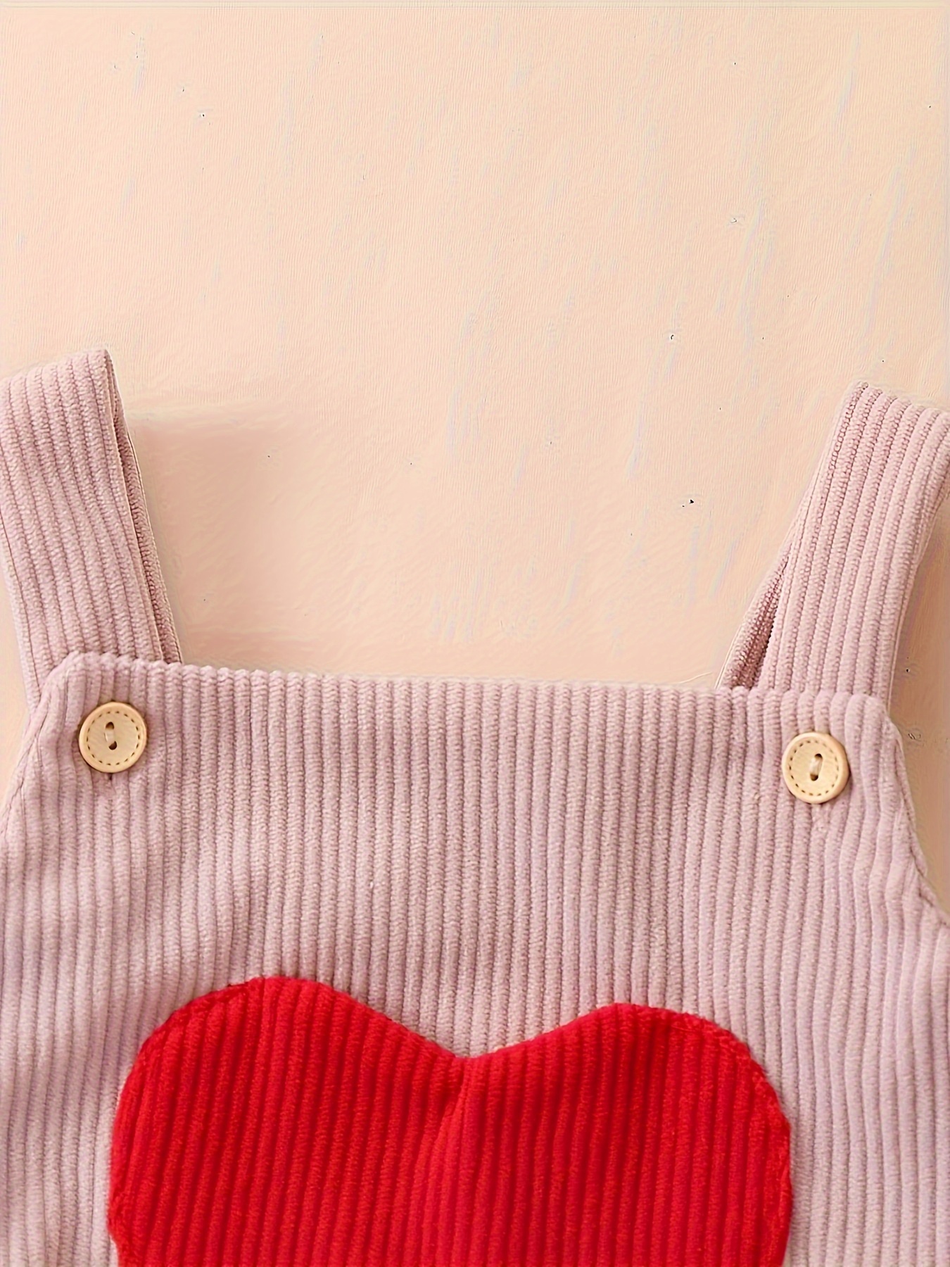 Baby Girl Suspender Heart Pocket Triangle Loose Puffer Coat - Temu