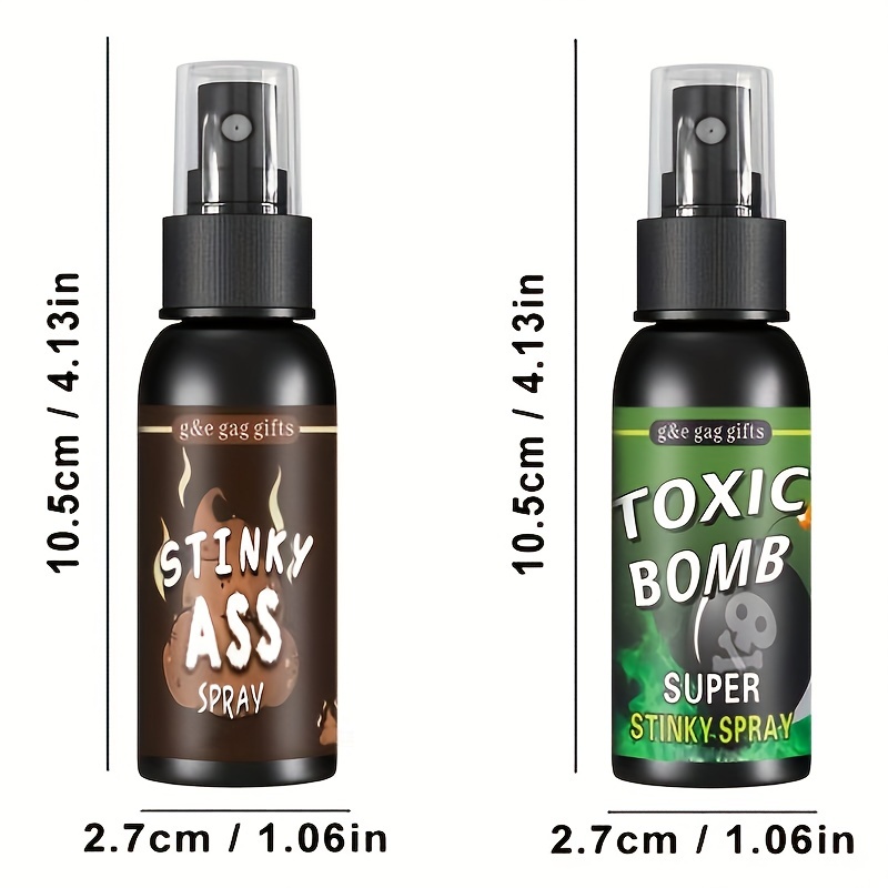 April Fools' Day Prank Kit: Stinky Fart Spray Poop Hell Bomb - Temu