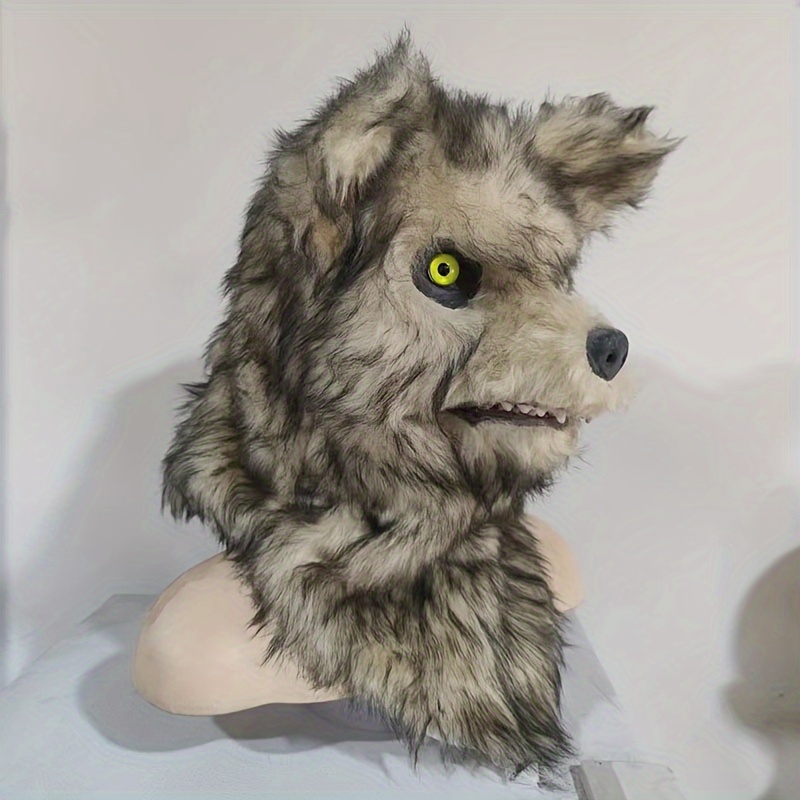 Nimble Mouth Wolf Mask/ Furry Mask /Realistic Animal Party Mask