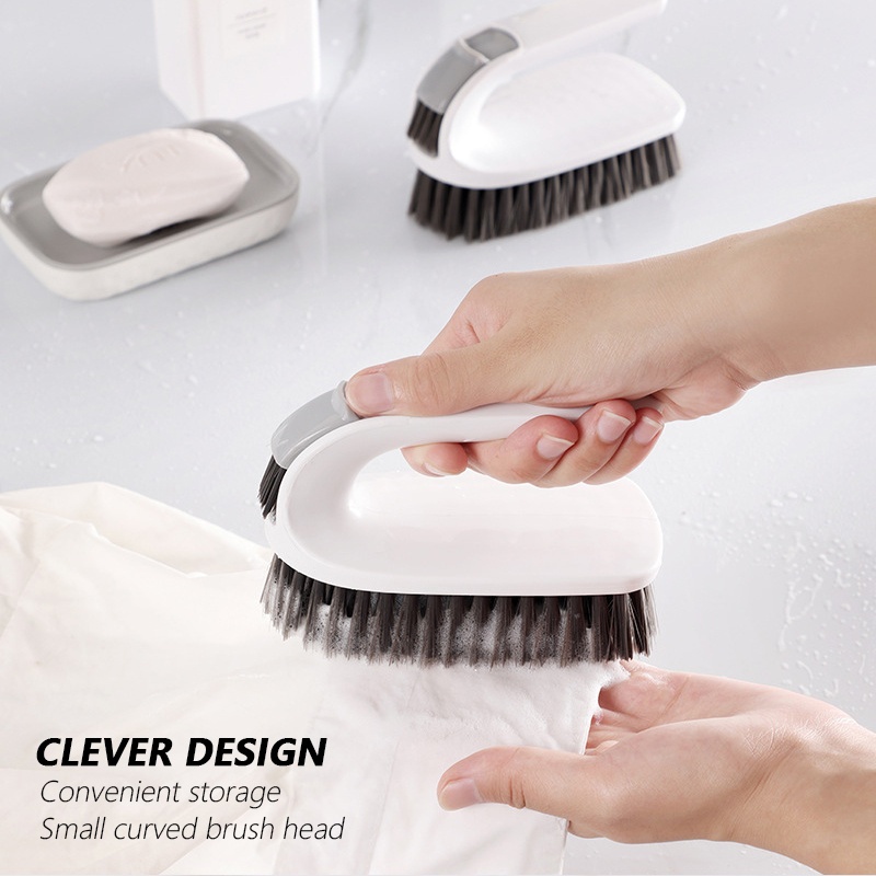 1pc PP Crevice Cleaning Brush, Simple Solid Color Multi-purpose Crevice  Brush For Home