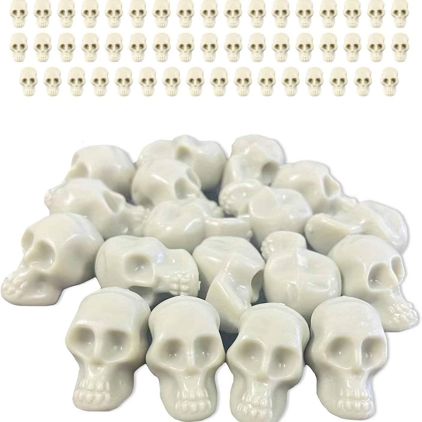 8 Stück Kleine Skelettfigur 6 Zoll, Kunststoff-skelette Mini