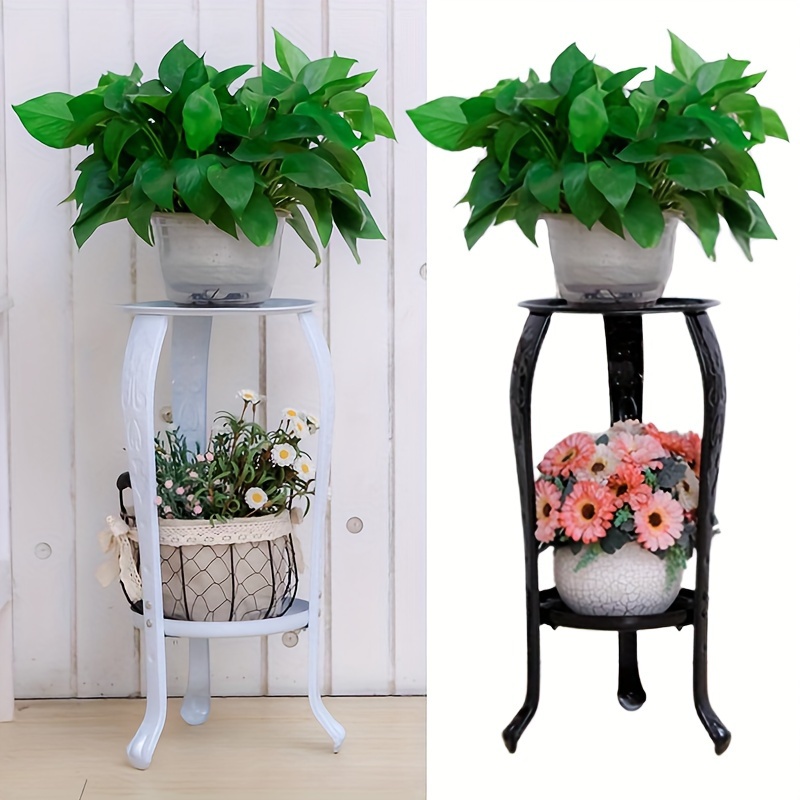 Balcony Multi-layer Trapezoidal Small Potted Plant Wrought Iron