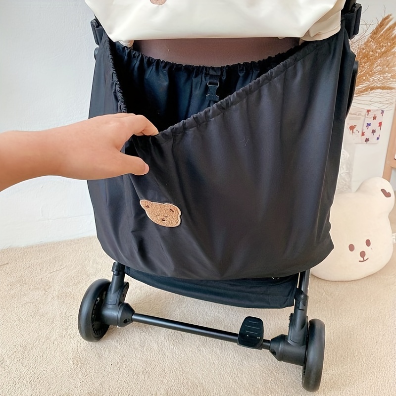 Bolsa pequeña para pañales, bolsas organizadoras de cochecito para bebé con  bolsillo aislado, ganchos para cochecito y correa ajustable, mini bolsas
