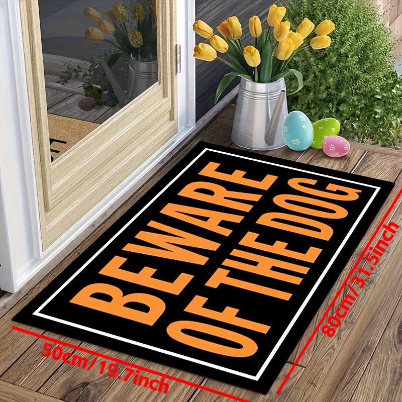 Colorful Doormats, Entrance Front Door Rug, Funny  Outdoors/indoor/bathroom/kitchen/bedroom/entryway Floor Mats,non-slip  Polyester (dog Paw Print) - Temu