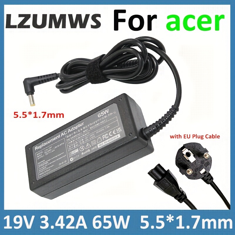 Asus Laptop Power Adapter 19v 3.42a 65w