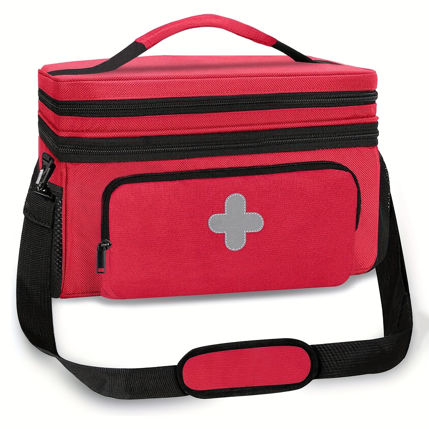 GLEAVI 5pcs Hand First Aid Kit Travel Medication Organizer Hand Bag Storage  Organizer Handy First Aid Backpack Empty First Aid Pouch Storage Bags
