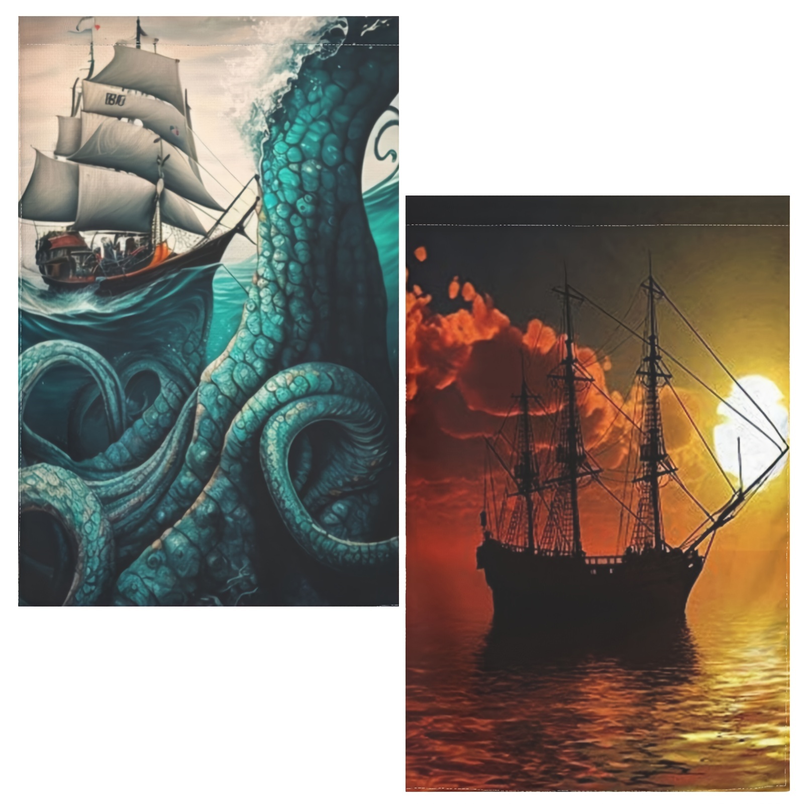 Pirate Ship Acrylic Plaque ocean Suncatcher light Catcher - Temu
