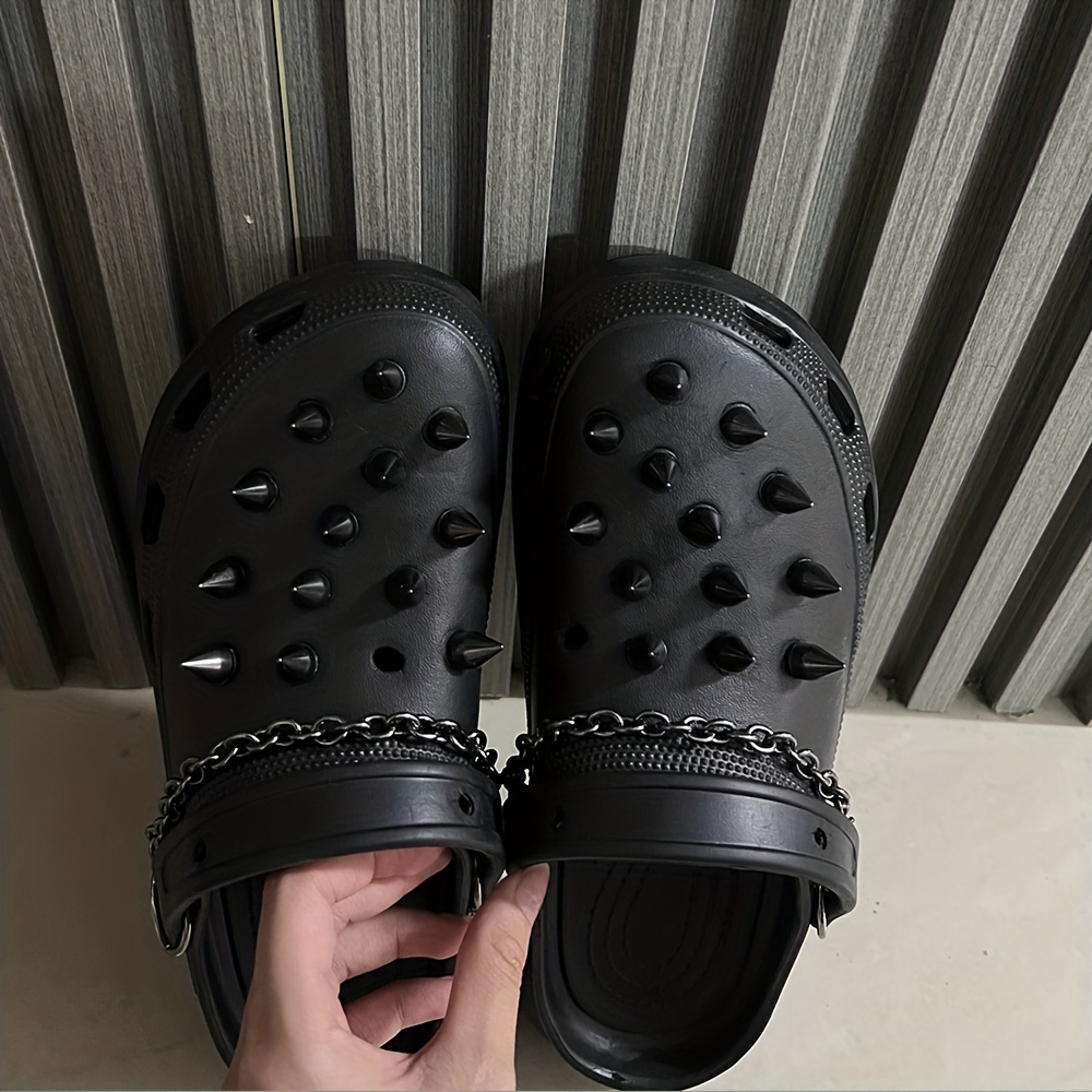 Punk Metal Chains for Crocs Shoe Decoration DIY Shoe Chain Charms  Accessories h