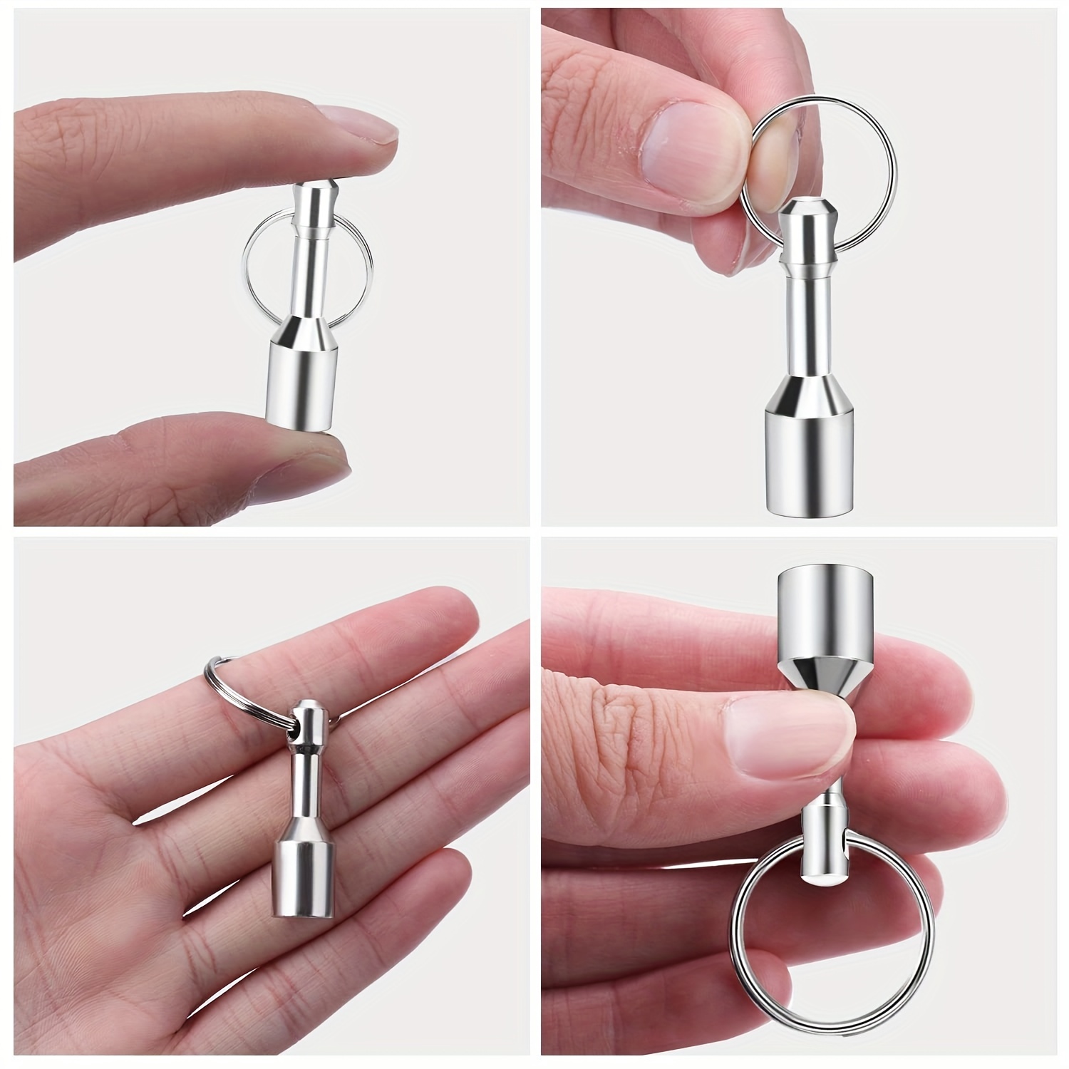 1* Keychain Magnet for Testing Brass,Gold,Silver,Ferrous Metals and Hanging  Key