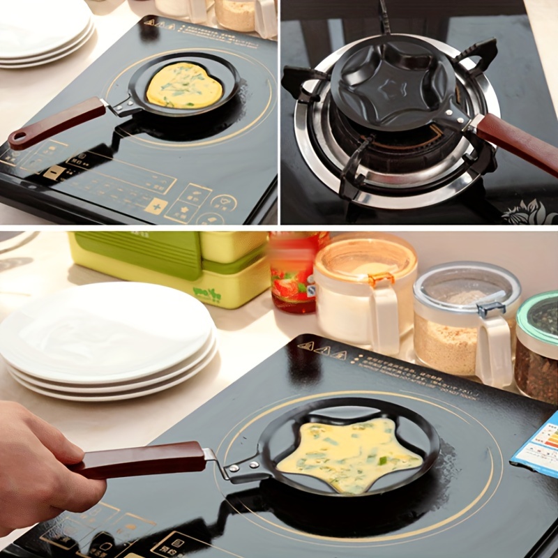 Convenient Omelet Tool Three-in-One Egg Frying Pan Non-Stick