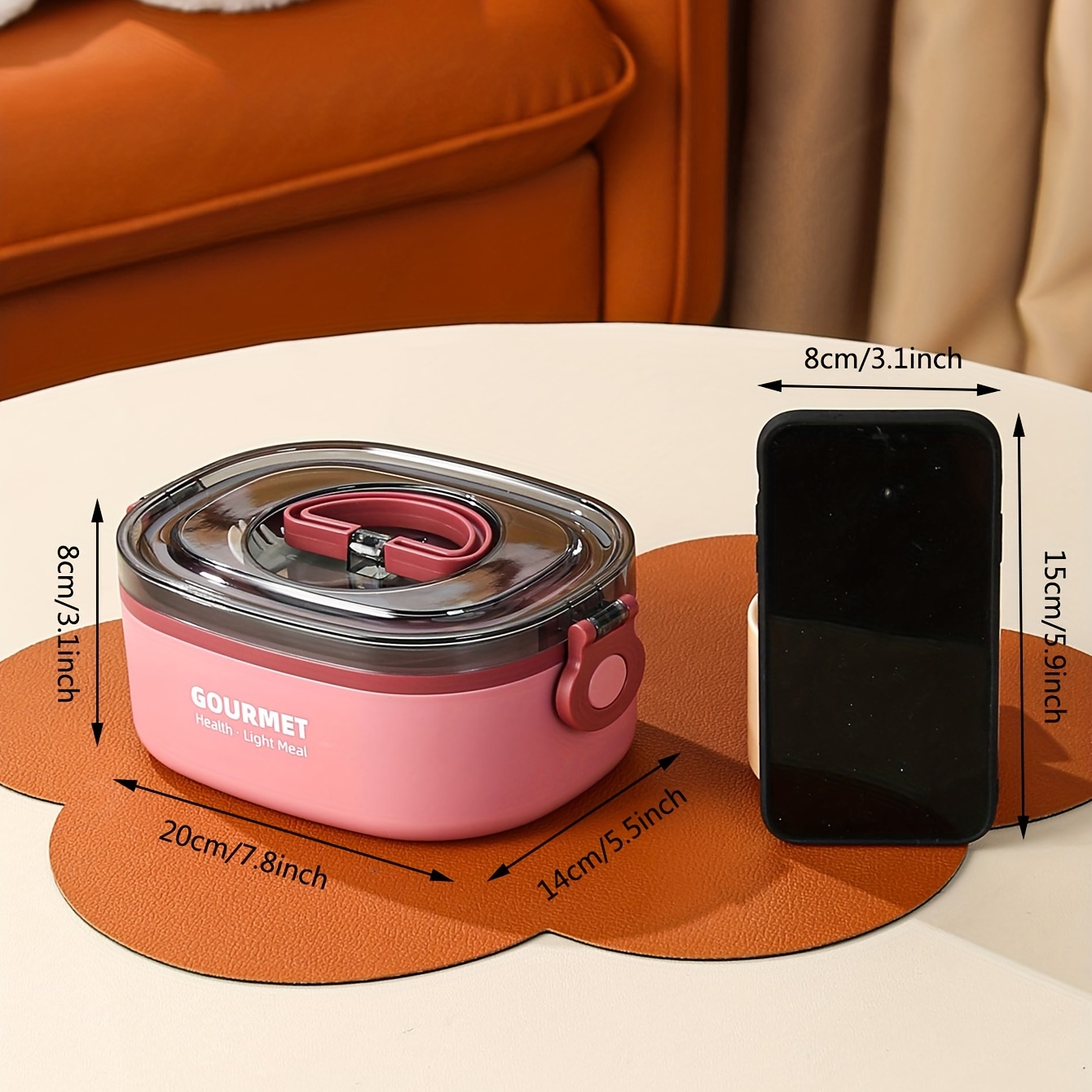 Portable Mobile Heated Lunch Box