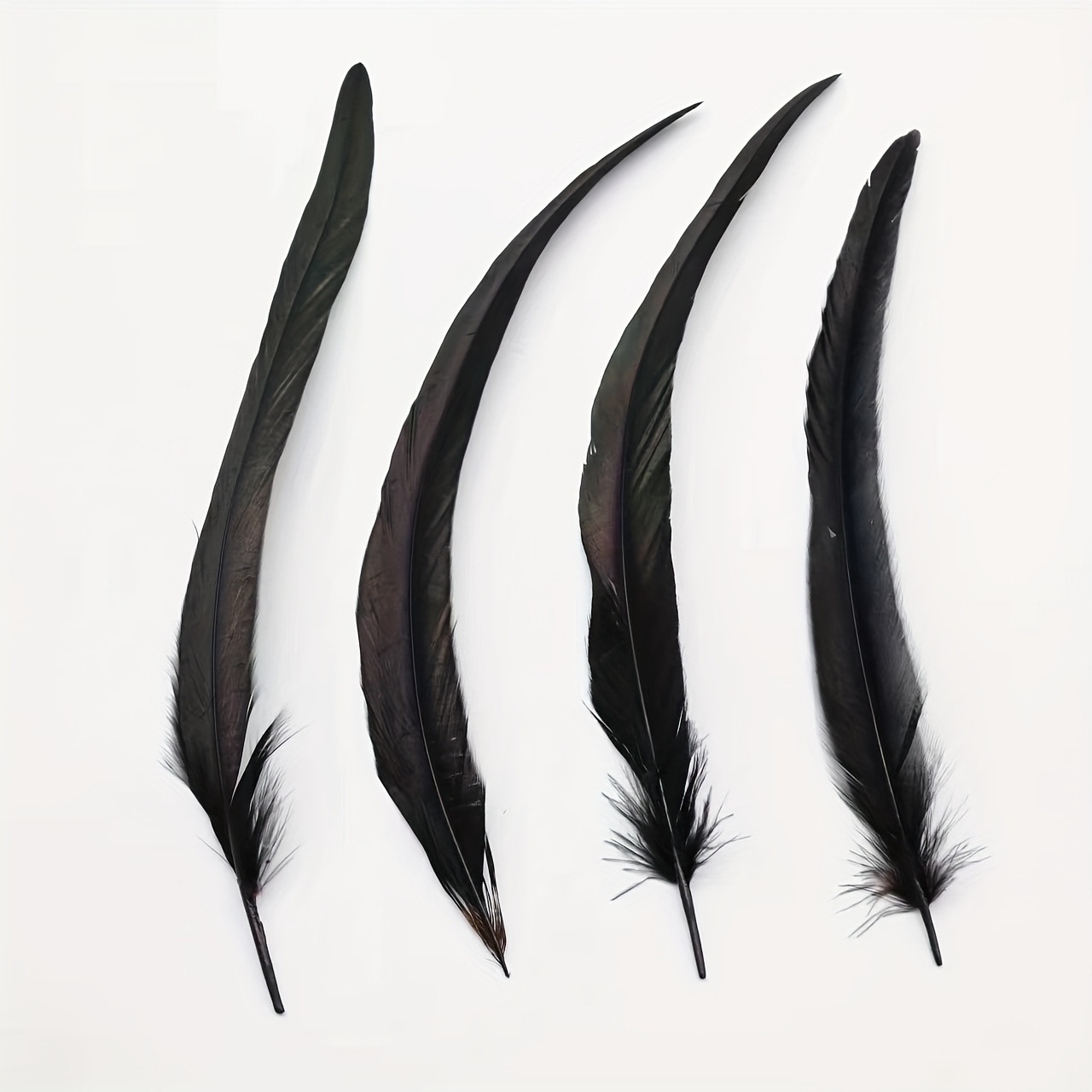 1yard Black Feathers Trim Fringe For Party Wedding - Temu