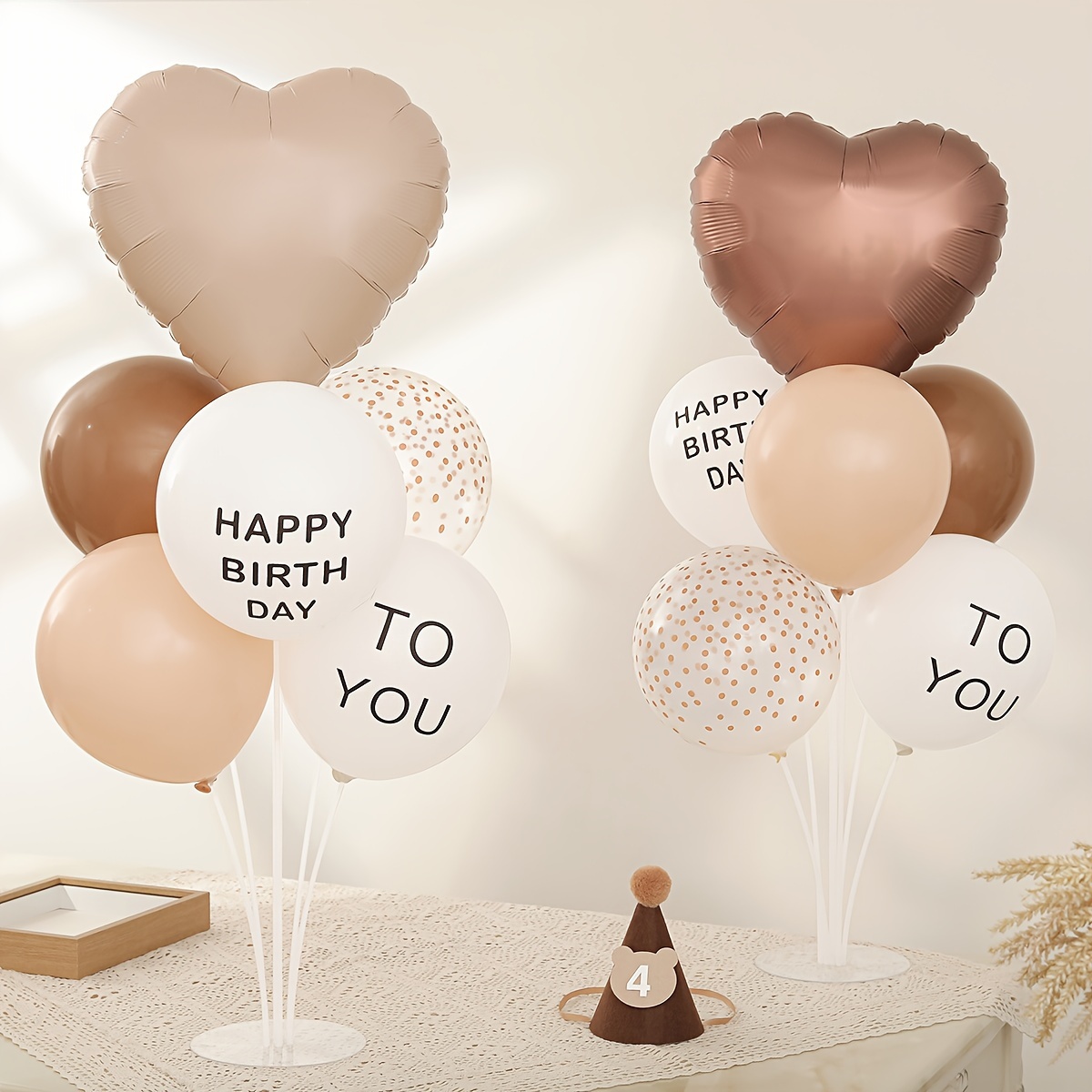 2 Set Centrotavola Palloncini Centrotavola Il Kit Include 16 Palloncini In  Lattice Palloncini Coriandoli Per Compleanno Baby Shower Matrimonio Laurea  Anniversario Halloween Tavolo Decorazioni Per Feste - Temu Italy