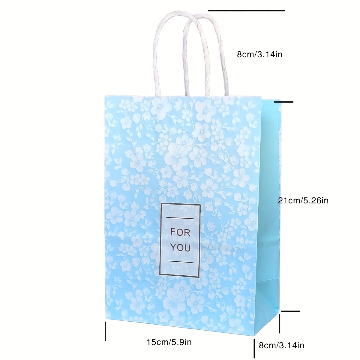 Large blue deals gift bags