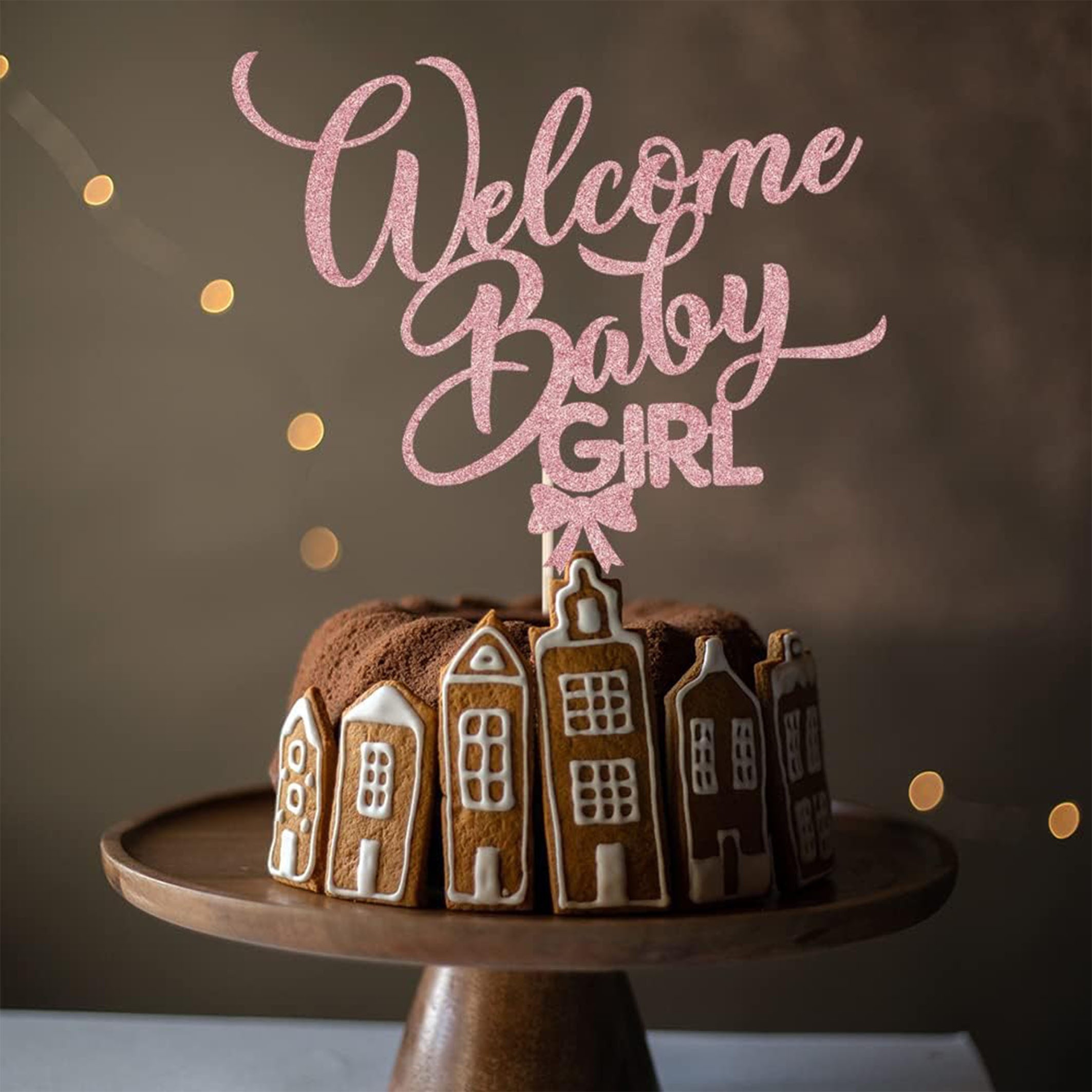 Décoration pour gâteau Hello Baby