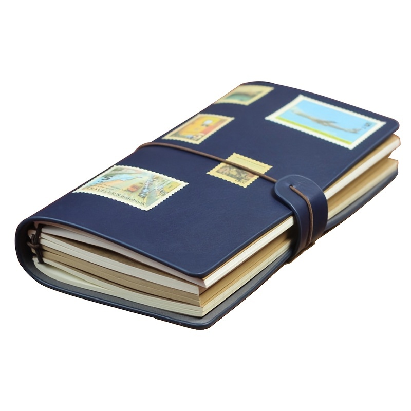 Vintage A6 Notebook Strap Design Multi function Notebook - Temu