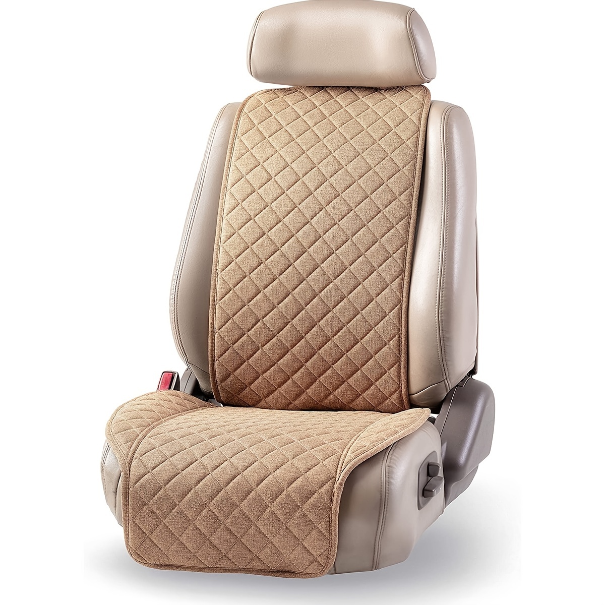 Car Front Seat Cover Cushion Protection for Suzuki Non Slip Breathable Beige