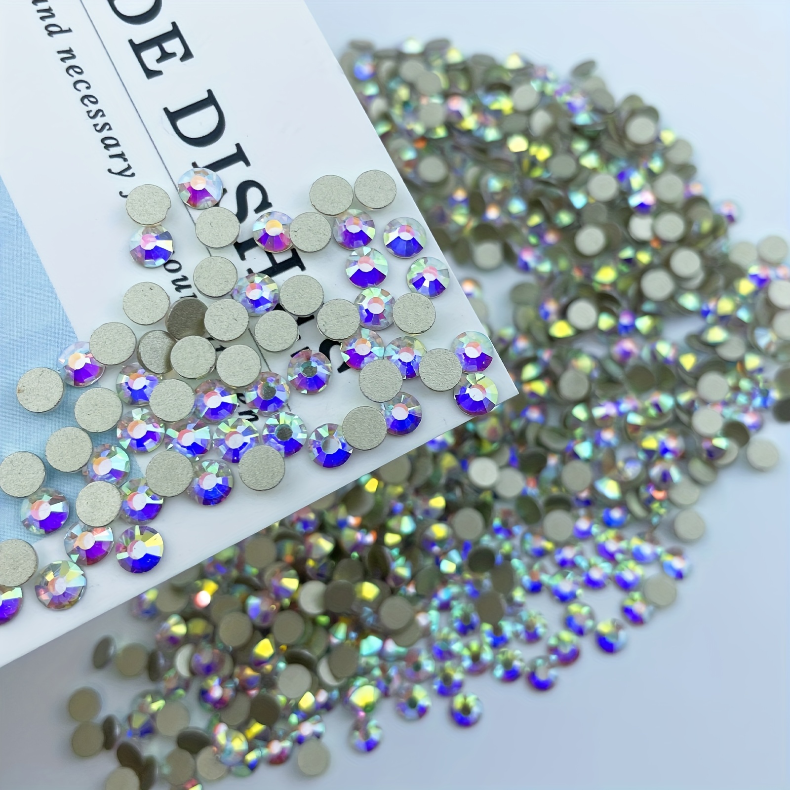vdd non hot fix flatback rhinestone decorations crystal nail art  accessories nail sticker dmc glitter stone diamond。