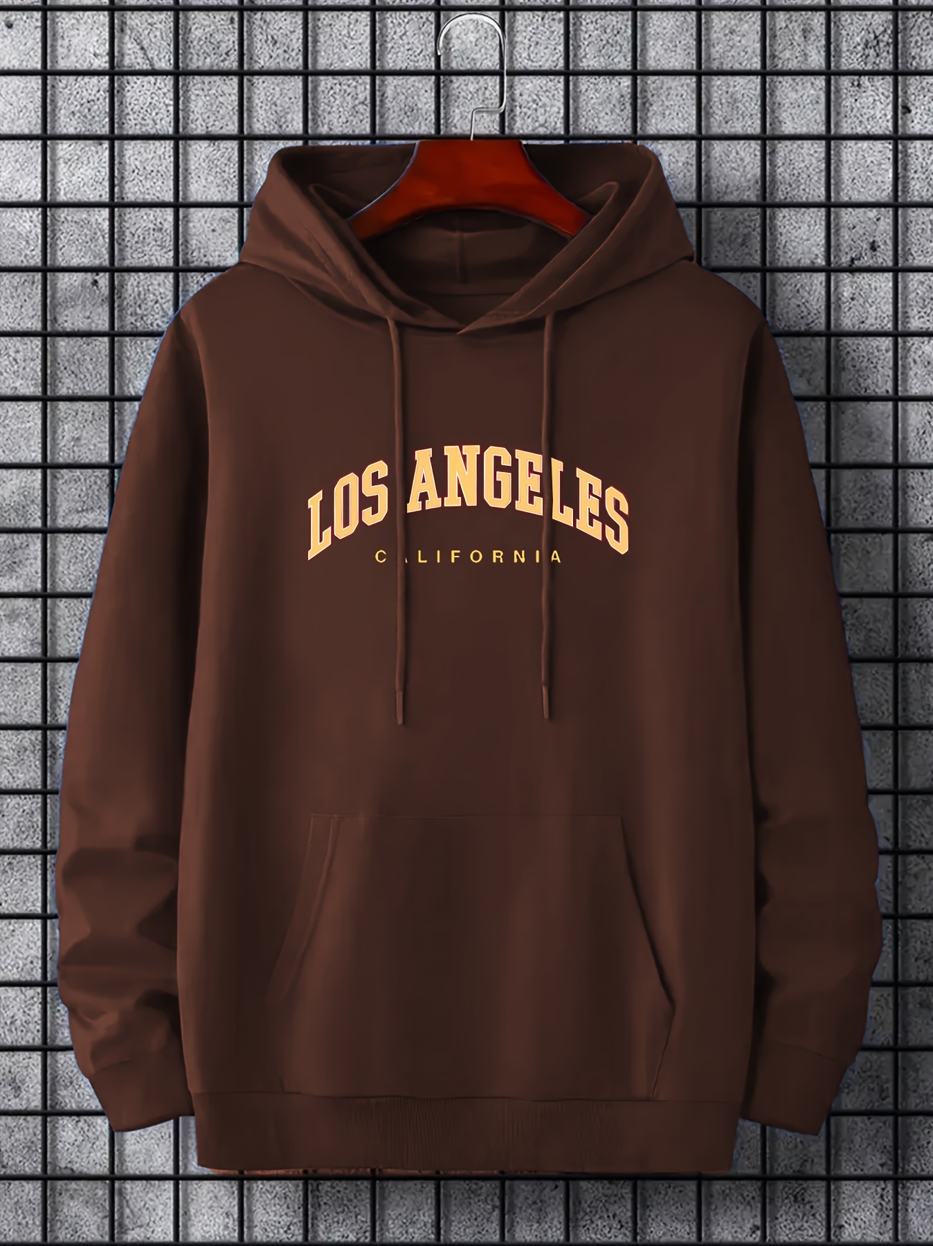 Retro Los Angeles Letters Print Hoodie Hoodies For Men Mens Casual Graphic  Design Pullover Hooded Sweatshirt With Kangaroo Pocket For Spring Fall As  Gifts - Men's Clothing - Temu United Arab Emirates