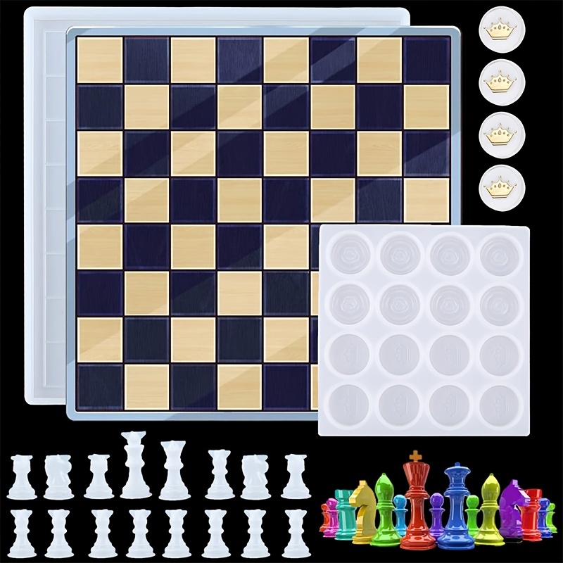 Tabuleiro de xadrez (silicone)