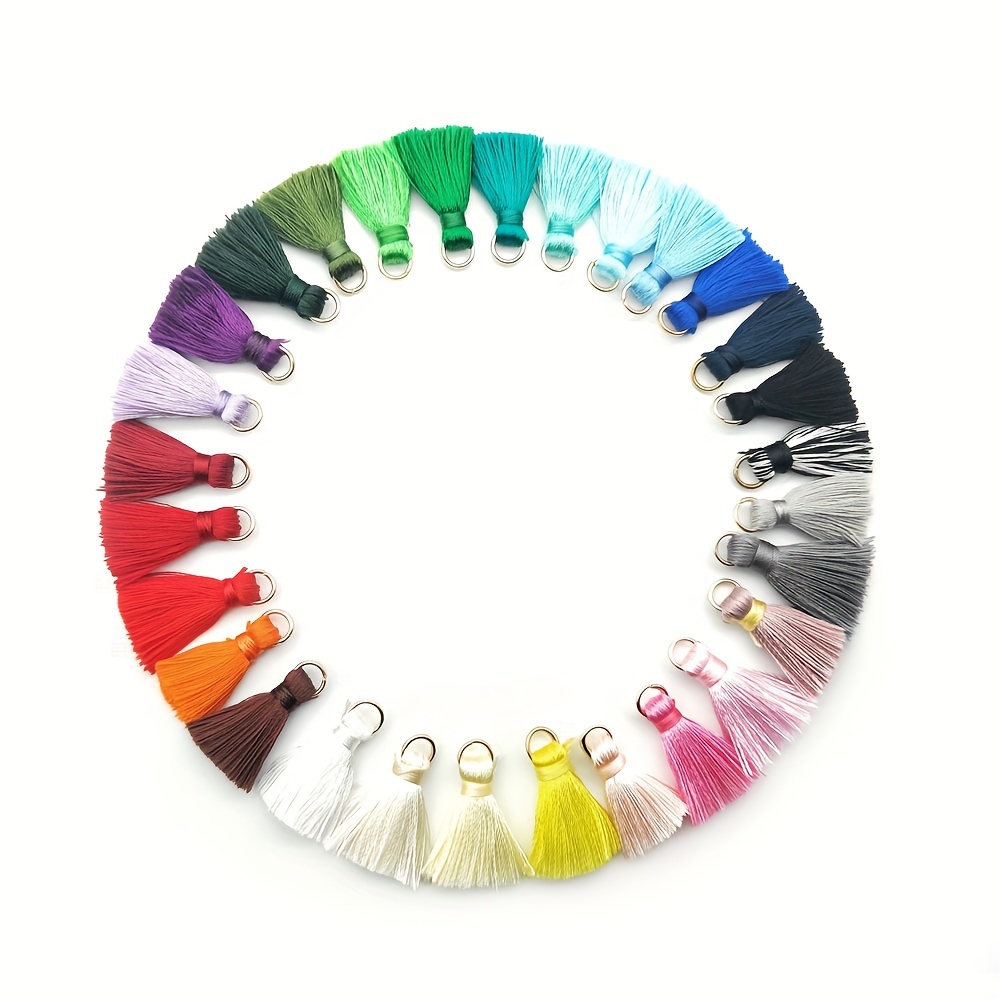 Random Color Fashionable Tassel Pendant Diy Pendant For - Temu