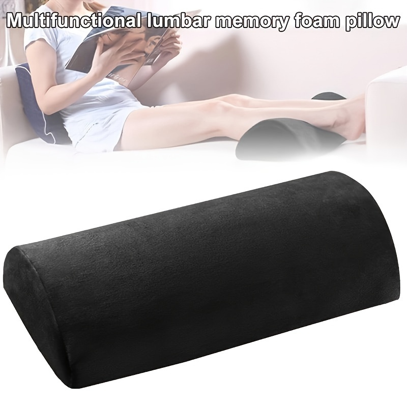 Relax Half Moon Pillow For Legs Knees Lower Back And Head - Temu