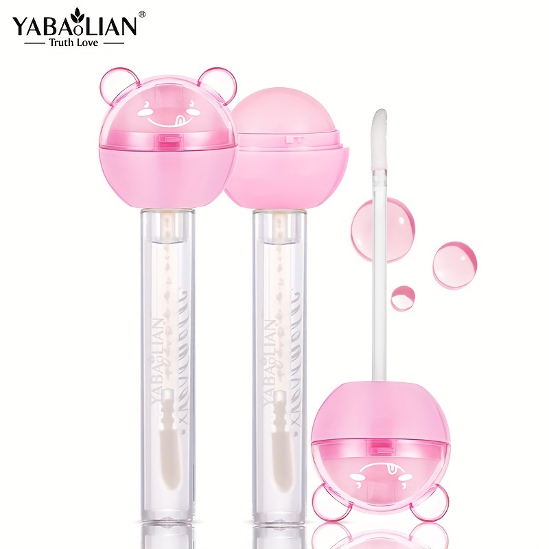 6 Color Lollipop Lip Gloss Lightweight Glossy Jelly Lip Oil Hydrating