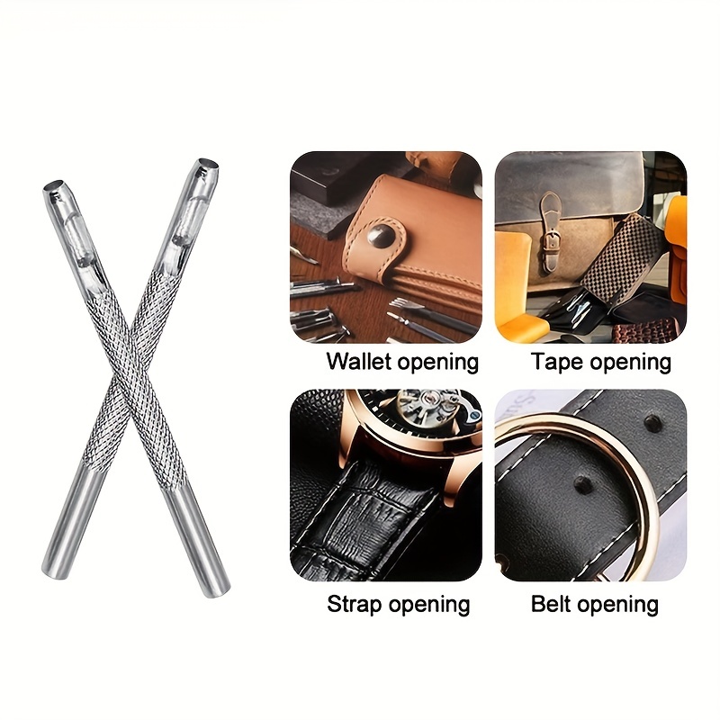 Leather Hole Puncher leather Punch Tool For Belts watch - Temu