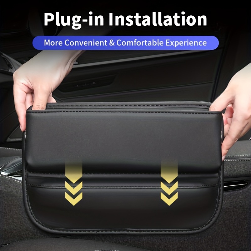 Upgrade Your Car with PU Leather Seat Gap Organizer