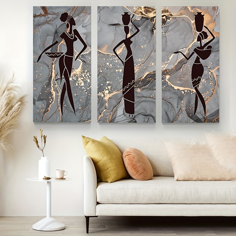 Printed Woman No.3 Canvas Wall Art Print Framed Picture Home Decor Living  Room