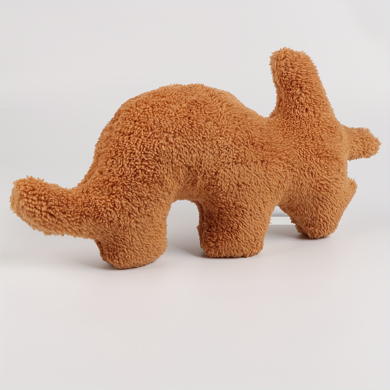 Dino Nugget Pillow poulet Nugget peluche oreiller câlin confortable (ne  peut pas se tenir debout), cadeau créatif pour les garçons et les filles