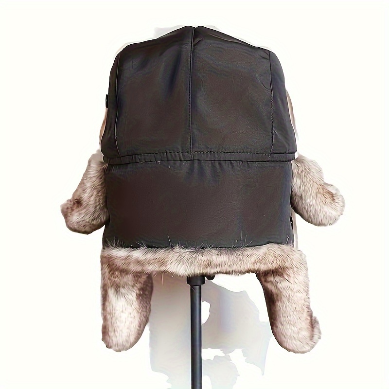  Men Ushanka Russian Faux Fur Trapper Hat Winter