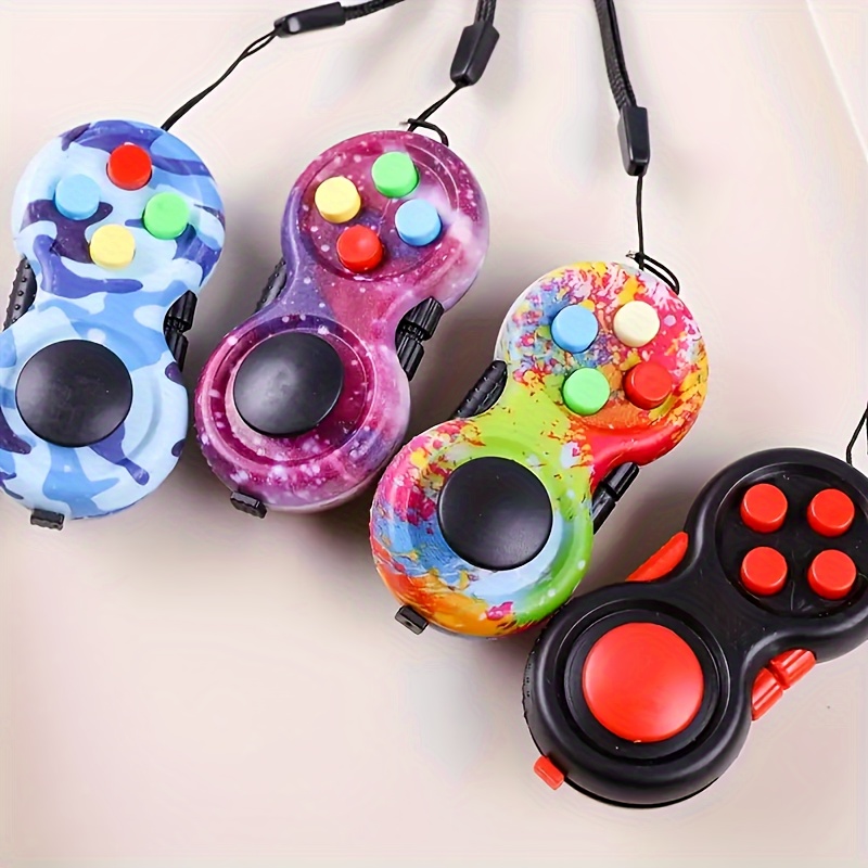 Random Spring Cushion Decompression Handle Unique Game Toy